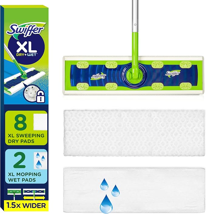 Swiffer Sweep + Mop XL, Broom & Mop Alternative, Floor Cleaner by Swiffer