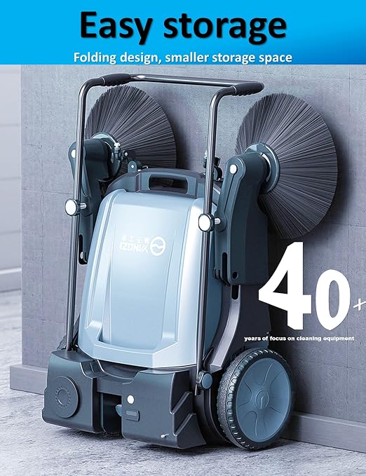 Walk Behind Floor Sweeper Manual, Industrial and Commercial Sweeper - Image 2