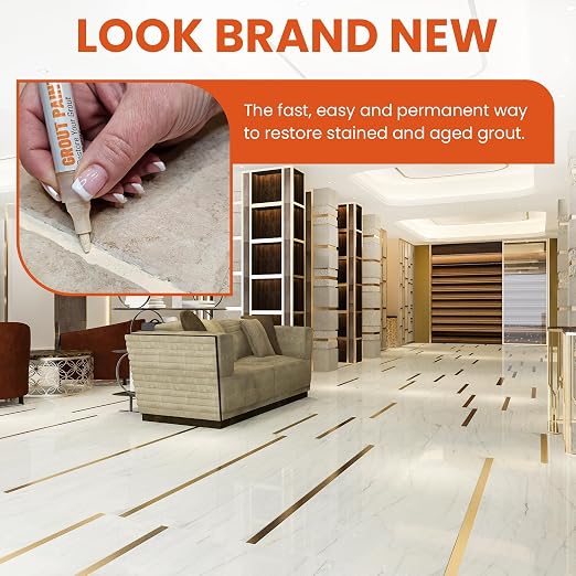 Grout Pen Light Beige – Tile Grout Colorant & Sealer Pen - Image 8