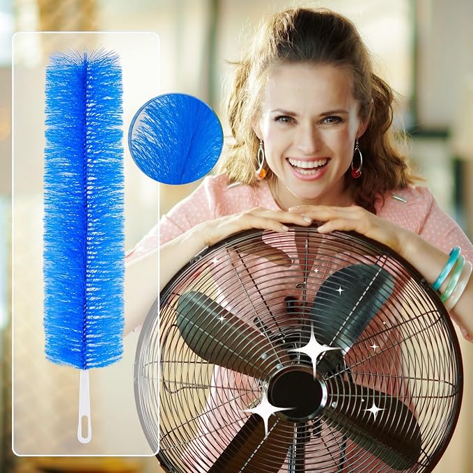 Fan Cleaner Brush，Fan Brush Cobweb Duster Microfiber Duster Ideal - Image 6