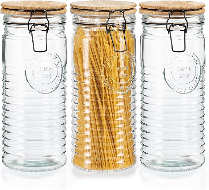 kitchentoolz Glass Storage Canister by KITCHENTOOLZ