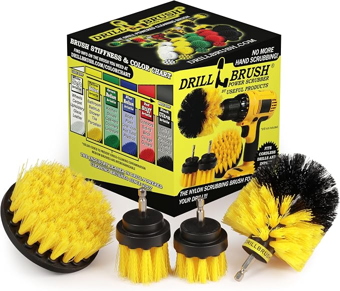 Bath Mat Scrubber by Drillbrush