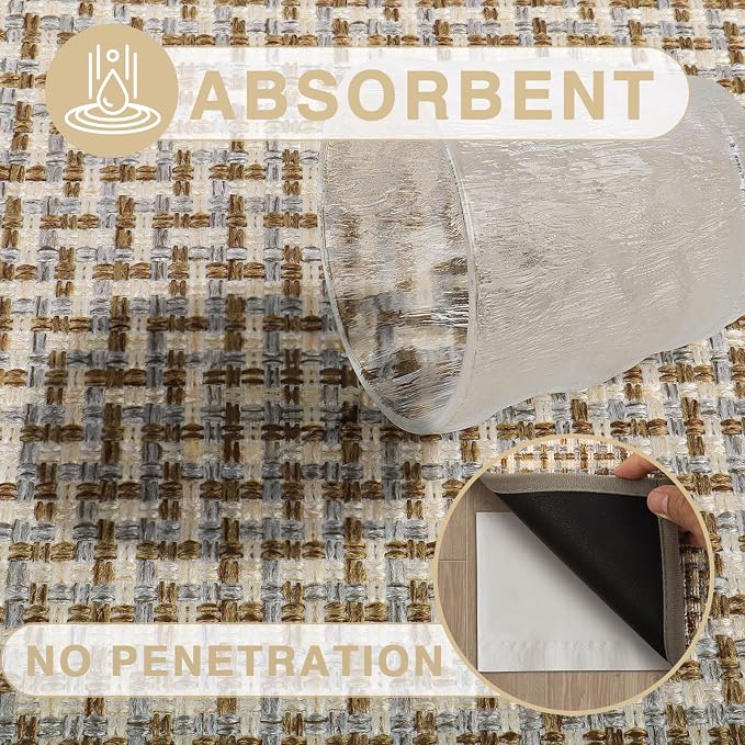 LEKEEPGO Door Mat Indoor Entrance 36"x59", Absorbent Indoor Door Mat Large - Image 3