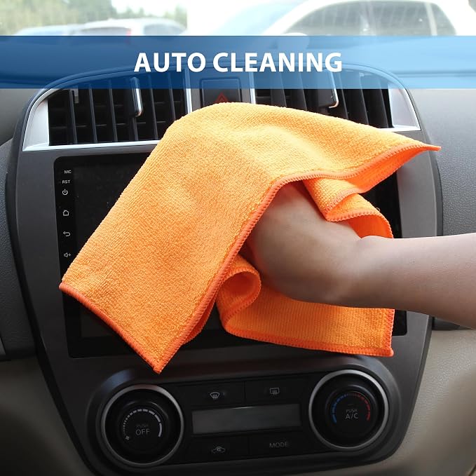 12 Pack Microfiber Cleaning Cloth 11.8x11.8inch - Image 7