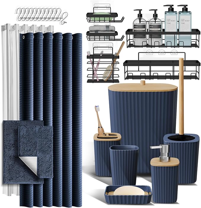 Clara Clark Bathroom Accessories Set by ClaraClark