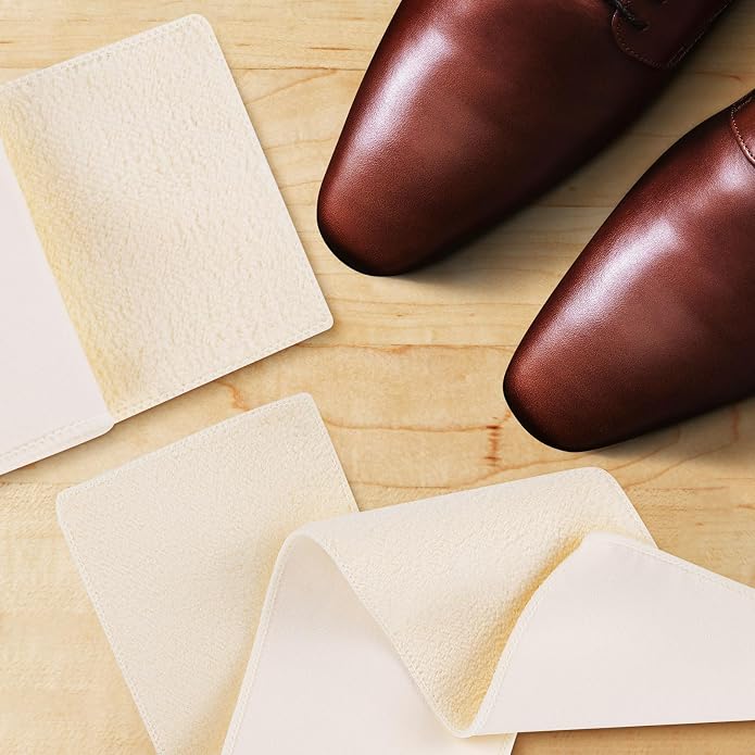 10 Pcs Shine Shoes Cloth Kit Polish Dauber Applicators Cleaning Leather Shoes - Image 6