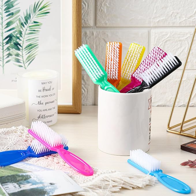 Mifoci 120 Pcs Handle Grip Nail Brush - Image 4