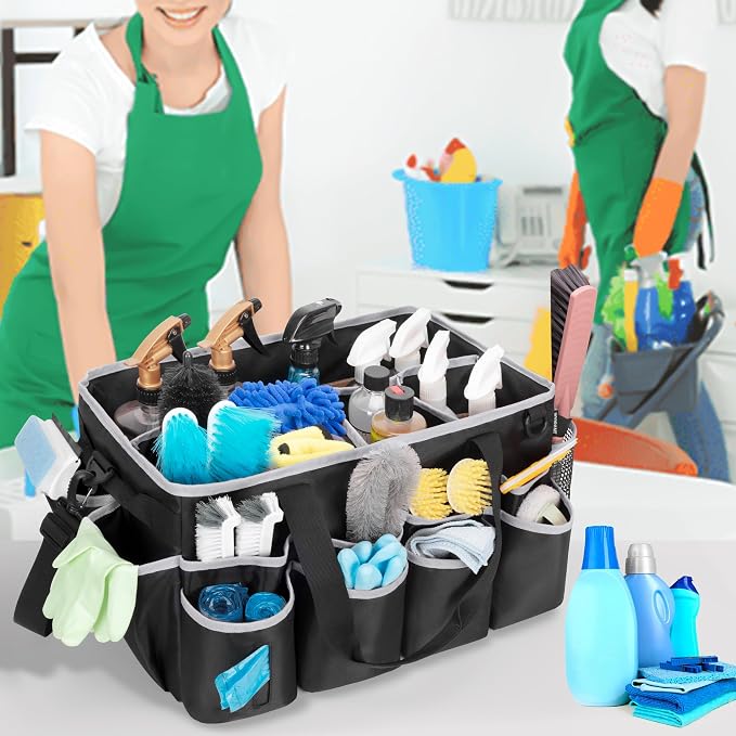 Extra-Large Wearable Cleaning Caddy, Organizer Bag - Image 7