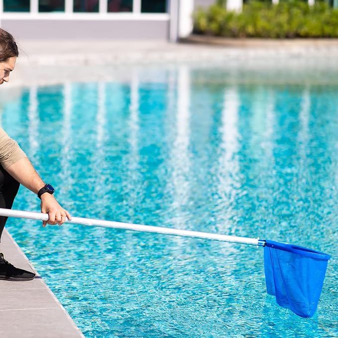 Pool Skimmer - Pool Skimmer Net without Pole, Swimming Pool Leaf Skimmer Net - Image 7