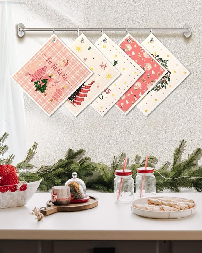 Christmas Swedish Dishcloths for Kitchen - Image 5