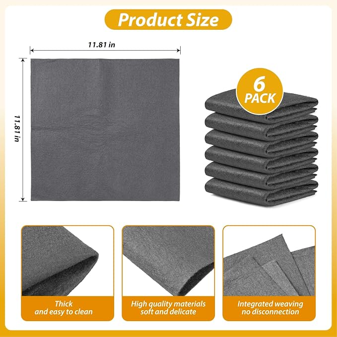 Thickened Magic Cleaning Cloth, Lint Free Cloth - Image 4