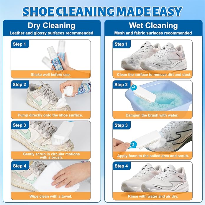 Shoe Cleaner, Sneaker Cleaner Foam - Image 6