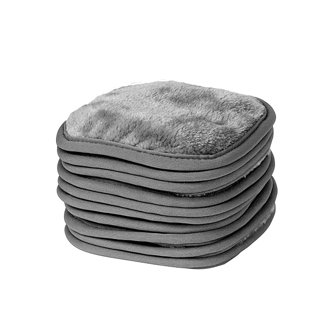 Eurow Reusable Makeup Remover Cloths, Soft Microfiber Face Towels by Eurow