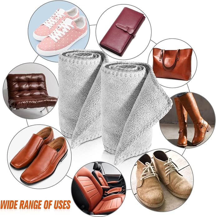 10 Pcs Shine Shoes Cloth Kit Polish Dauber Applicators Cleaning Leather Shoes - Image 5