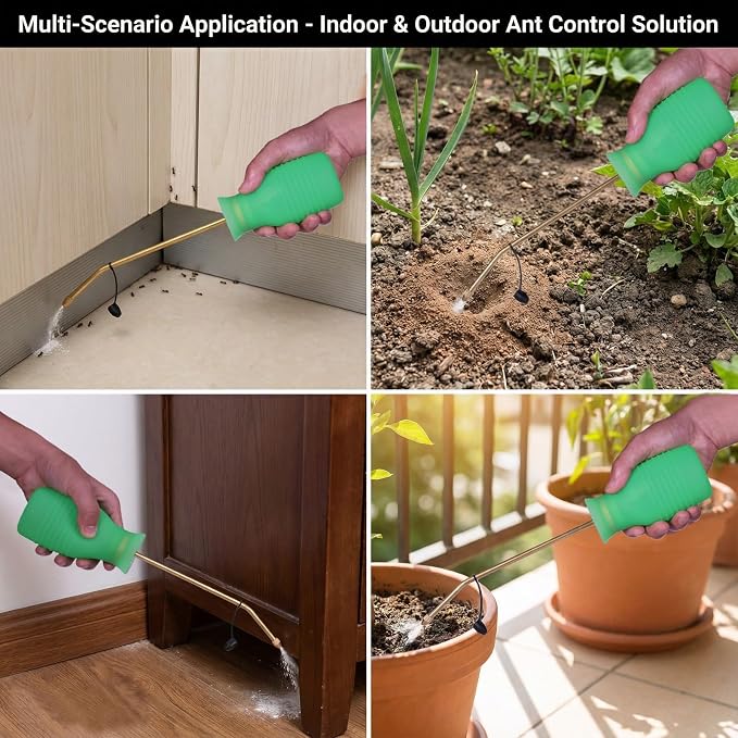 Diatomaceous Earth Duster, 230ml Large, Powder Duster Kit - Image 2