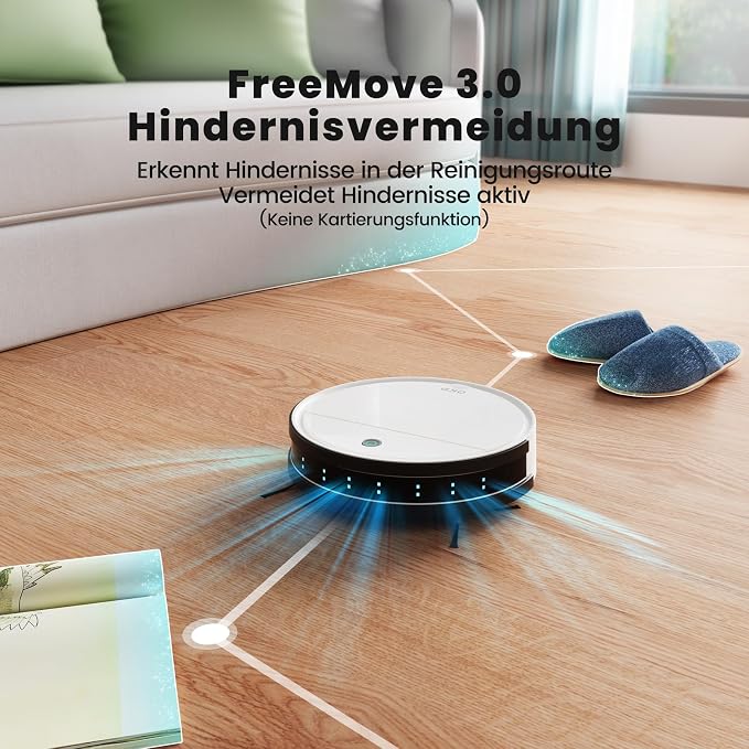 OKP Robot Vacuum Cleaner K5B, Super Thin, Powerful Suction, Cleaning Schedules - Image 2
