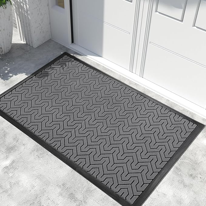 Yimobra Extra Large Door Mat Outside Entrance 60x32, Waterproof Heavy Duty by Yimobra