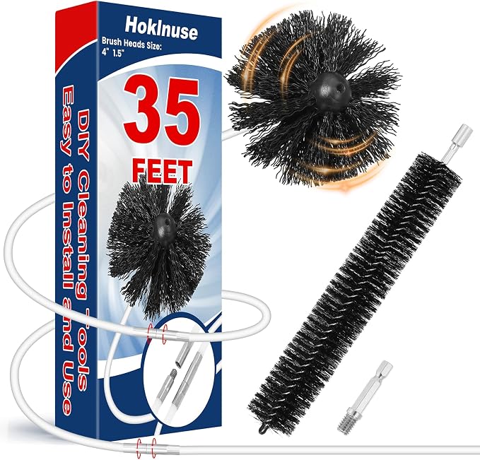HOKLNUSE Dryer Vent Cleaner Kit Ducts Cleaning Kit by HOKLNUSE