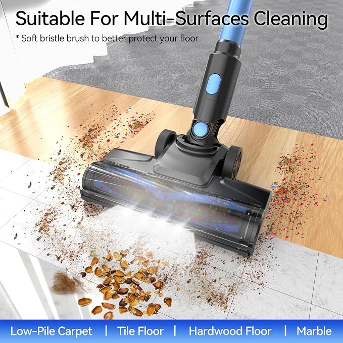 N8 Cordless Vacuum Cleaner, Lightweight Stick Vacuum - Image 4