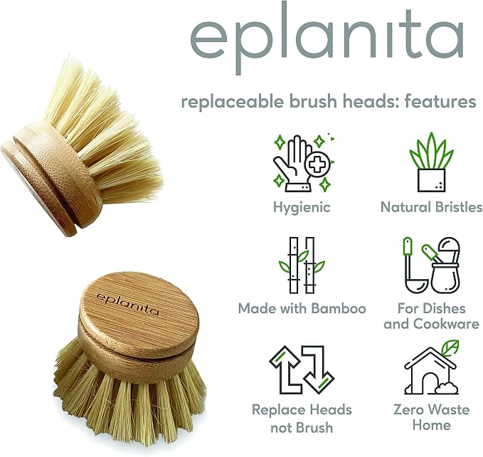eplanita Replacement Brush Heads - Image 2