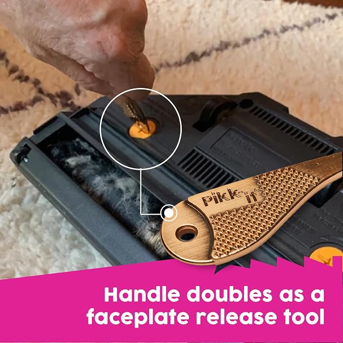 Pikk-it Vacuum Hair Brush Cleaner Tool- As Seen On Tv | Designed - Image 8