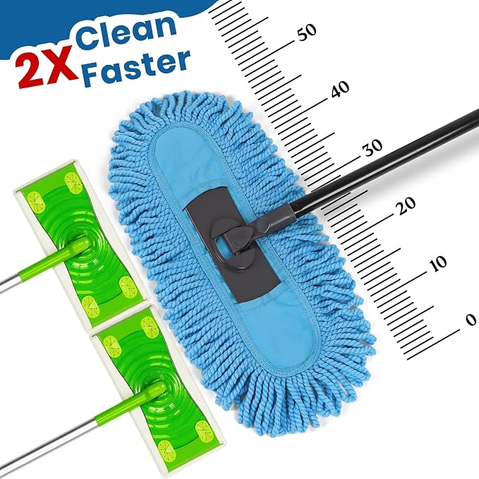 19 Inch Dust Mops for Floor Cleaning - Image 2