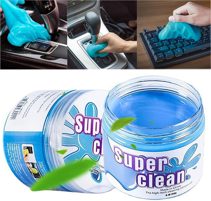 Car Cleaning Gel, Automotive Dust Car Crevice Cleaner, Slime Auto Air Vent and by Unknown