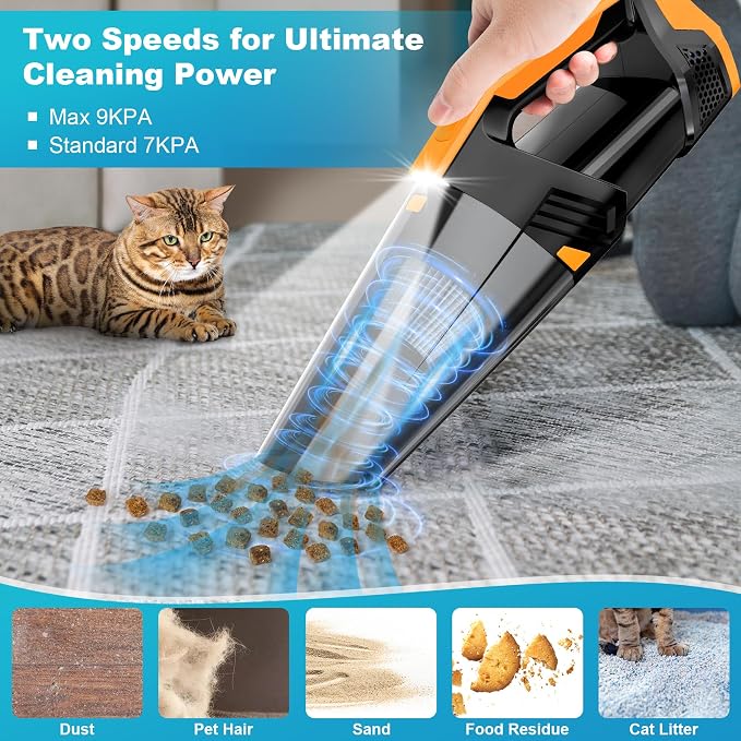 Handheld Vacuum Cordless Car Vacuum Portable - Image 2
