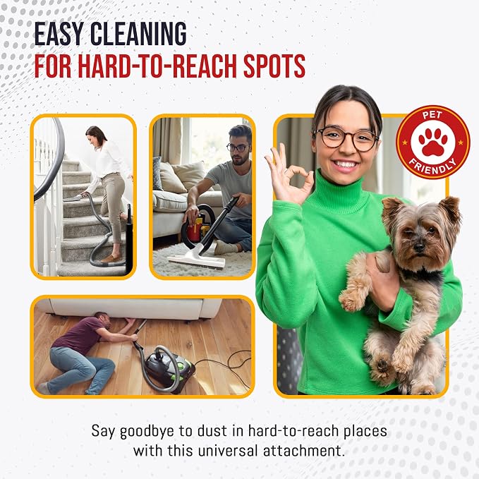 MP Maresh Products Soft Touch Deluxe Vacuum Cleaner Brush Attachment, Horse - Image 5