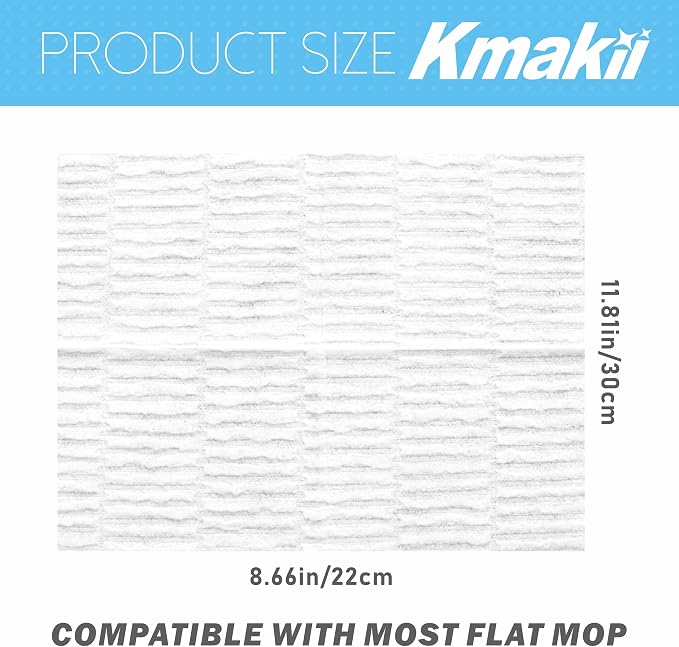 KMAKII Dry Sweeping Cloths Dry Mop Refills - Image 2