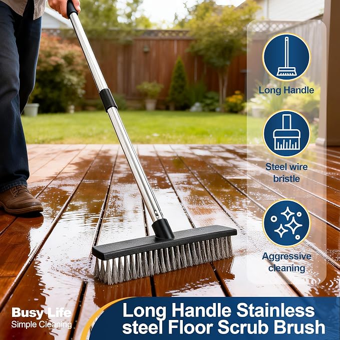 Yocada Stainless Steel Wire Scrub Brush - Image 4