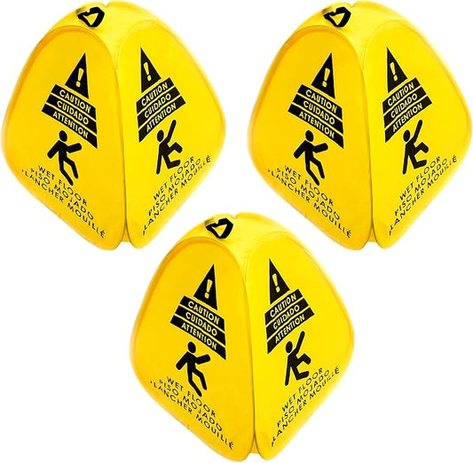Kraken Sign Co - Pop-up Sign, Pop-up Caution Wet Floor Sign 16 inch by Kraken+Sign+Co.