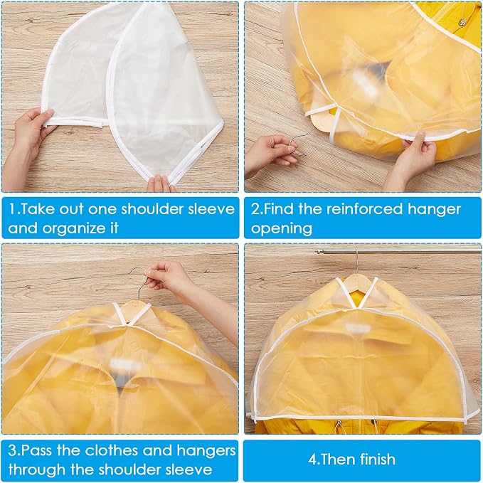 Patelai 8 Pcs 10" Gusseted Shoulder Covers - Image 6