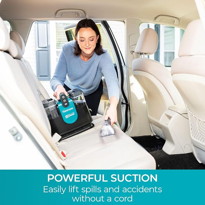 Kenmore KW1090 SpotLite Go 24V Cordless Brushless Portable Carpet Spot Cleaner - Image 3