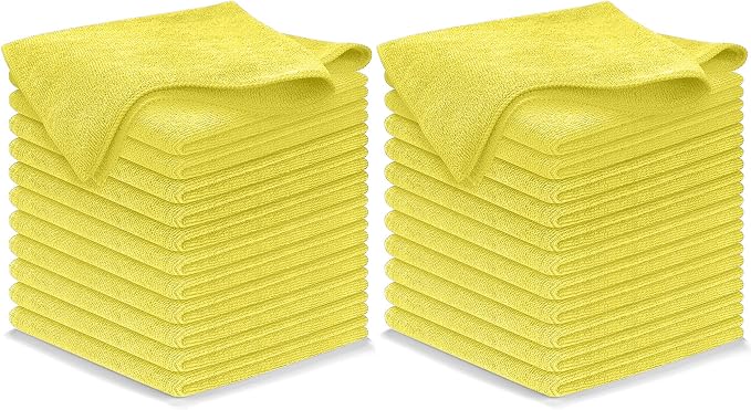 USANOOKS Microfiber Cleaning Cloth Yellow by USANOOKS