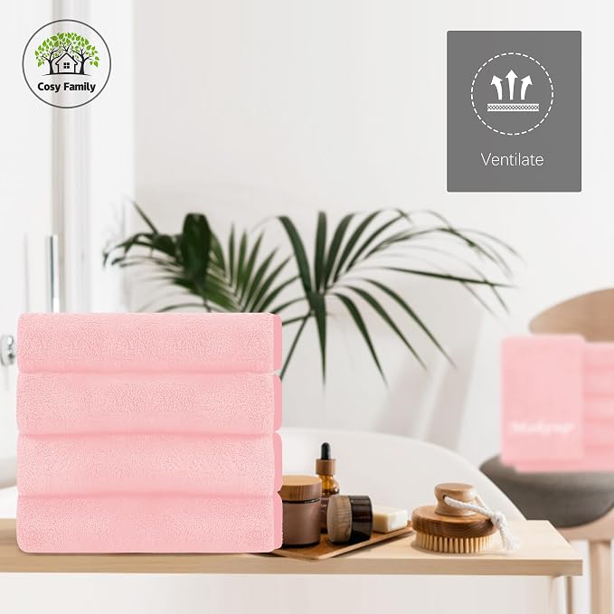 Cosy Family 10 Pack Makeup Remover Wash Cloths - Image 5