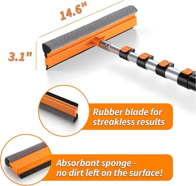 5-24 ft Window Washer Squeegee Kit - Image 5
