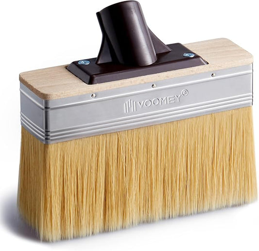 Voomey 7.5 Inch Deck Stain Brush, Heavy Duty Wood Stain Brush by VOOMEY