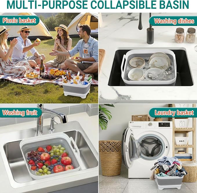 Collapsible Wash Basin for Baby Bottles - Image 4