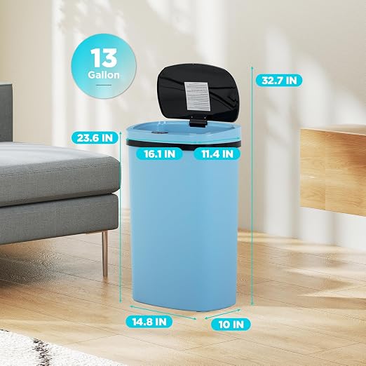Automatic Motion Sensor Bathroom Trash Can - Image 7