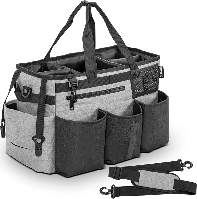 Wearable Cleaning Caddy Bag for Cleaning Supplies, Large Capacity Cleaning - Image 8