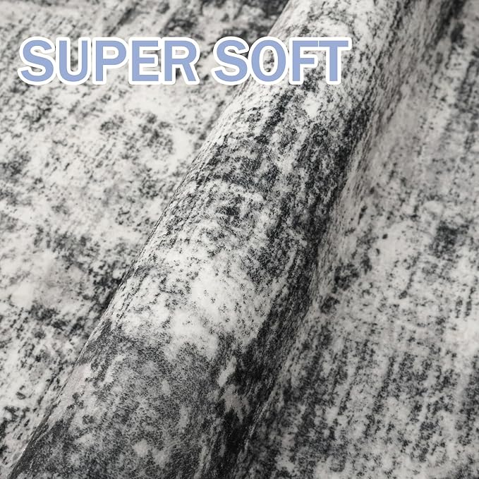 IOHOUZE Modern Abstract Area Rugs 5x7 Ft Washable Rugs - Image 6