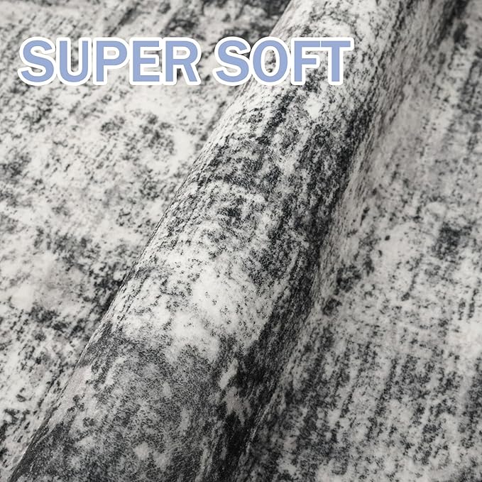 IOHOUZE Abstract Runner Rug 2x10 Ft Washable Runners - Image 7