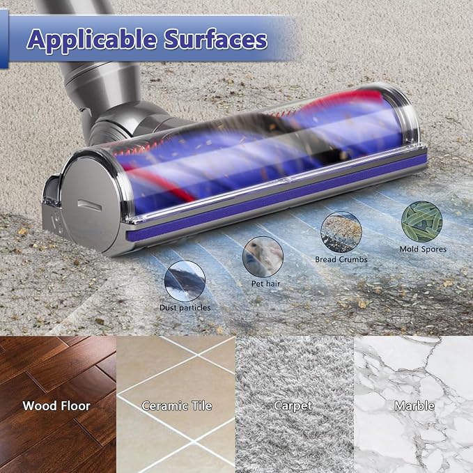 Garbage fighter Quick-Release Vacuum Attachments Cleaner - Image 4