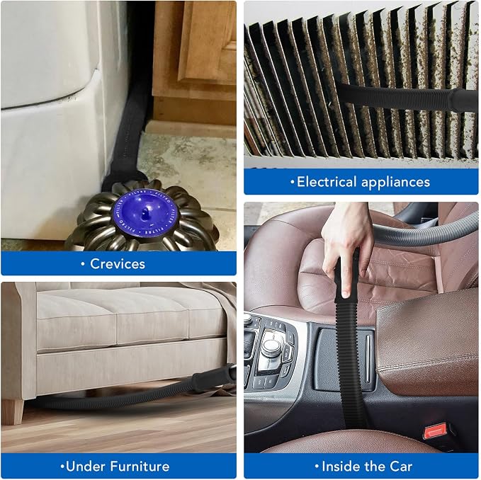 Sealegend Dryer Vent Cleaner Kit Vacuum Hose Attachment Compatible - Image 5