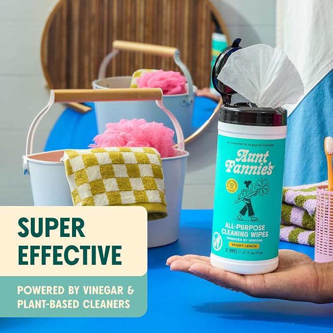 Aunt Fannie's Natural Cleaning Wipes Variety Pack - Image 4
