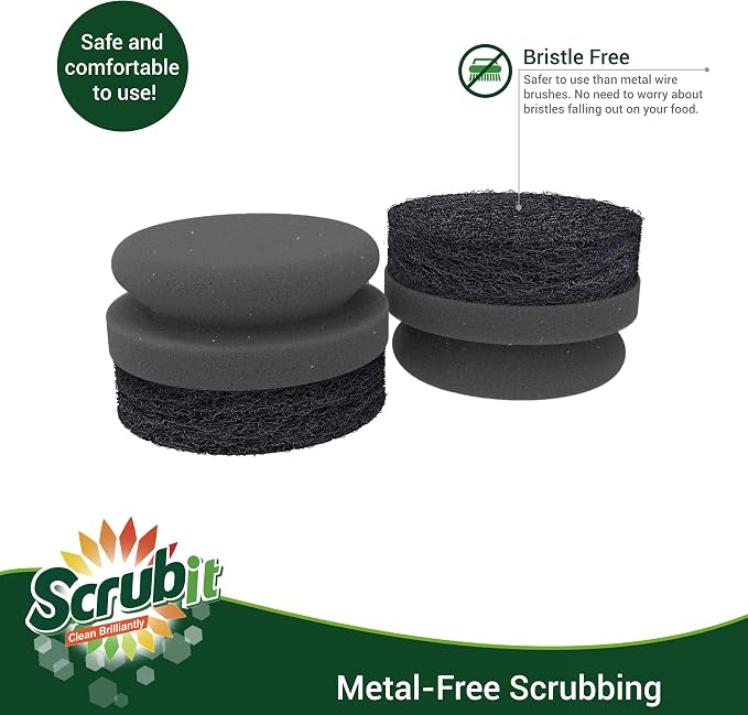 SCRUBIT Grill Cleaning Brush - Image 6