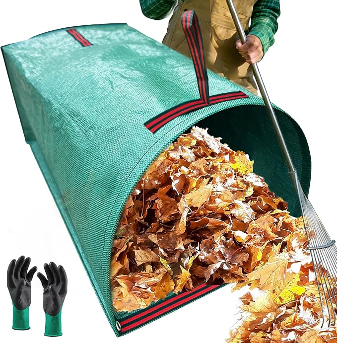 72 Gallon Leaf Collector, Reusable Yard Dustpan-Type Garden Bag, Heavy Leaf by Unknown