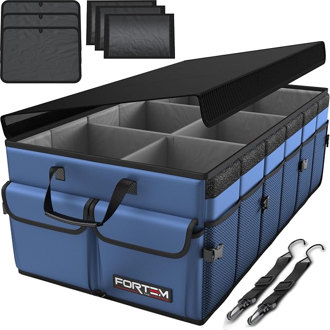 FORTEM Trunk Organizer For SUV Car Trunk Organizer, Foldable Storage, Car by FORTEM