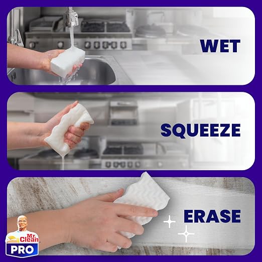 Mr. Clean PRO Magic Eraser Ultra Pro, Bulk Cleaning Sponges - Image 7